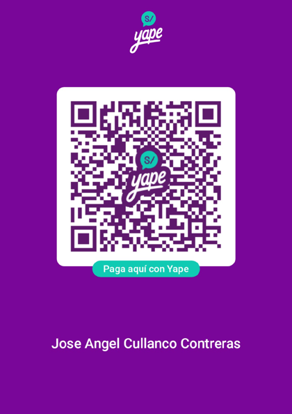 QR de Yape de Jose Angel Cullanco Contreras